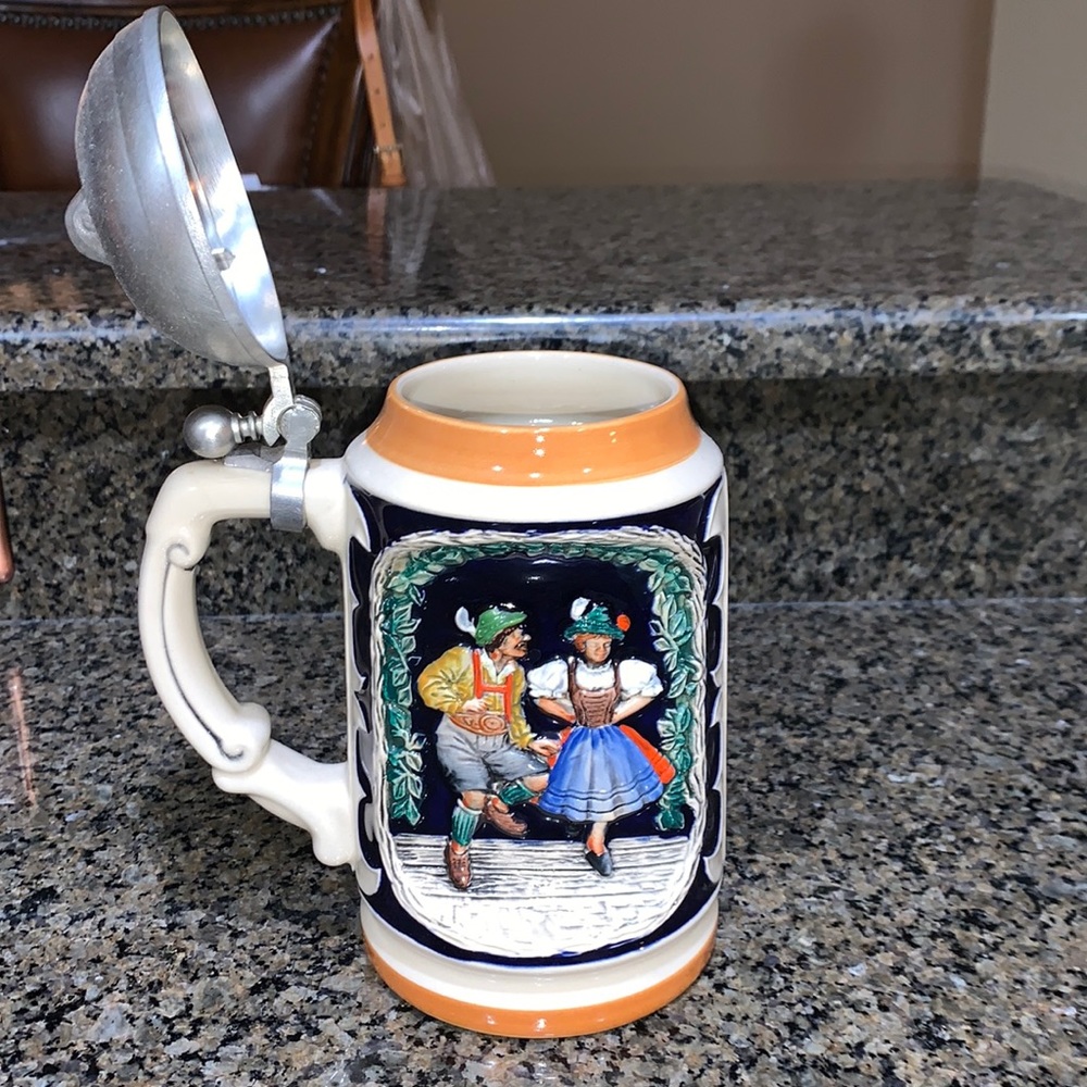 Vintage GerZ German beer Stein